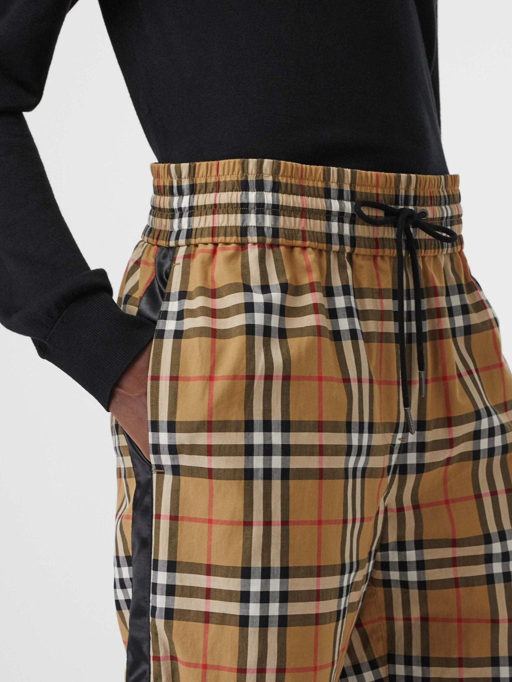 Calça Burberry Vintage Check high-waisted Trousers
