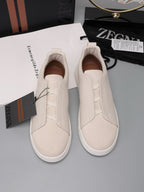 ZEGNA  Triple Stitch Sneakers (Pronta Entrega) Tamanho 41 e 42
