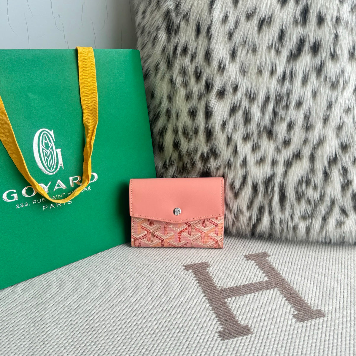 Goyard Saint Gabriel Wallet Limited Edition Pink