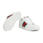 Gucci Screener White Leather Sneakers (Pronta Entrega) Tamanho 41