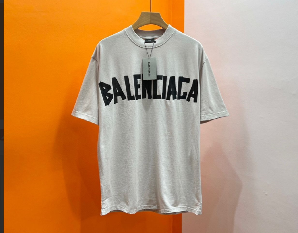 Camiseta Balenciaga Two BB Grey