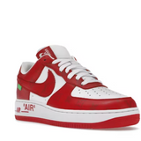 Nike Louis Vuitton x Air Force 1 Low Virgil Abloh Red