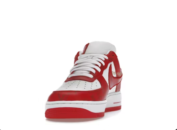 Nike Louis Vuitton x Air Force 1 Low Virgil Abloh Red