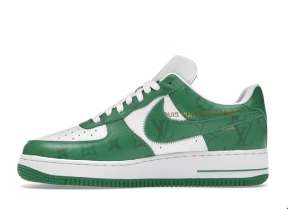 Louis Vuitton x Nike Air Force 1 Low By Virgil Abloh White Green