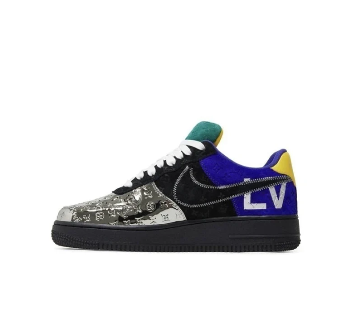 LOUIS VUITTON X AIR FORCE 1 LOW 'MULTI-COLOR PATCHWORK'