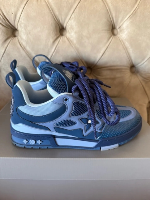 LV Skate Sneaker Blue