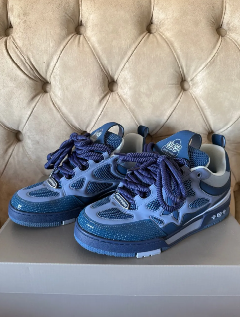 LV Skate Sneaker Blue