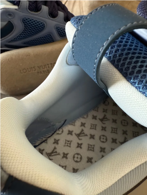LV Skate Sneaker Blue