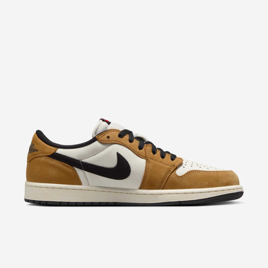 Air Jordan 1 Low OG Sail and Golden Harvest