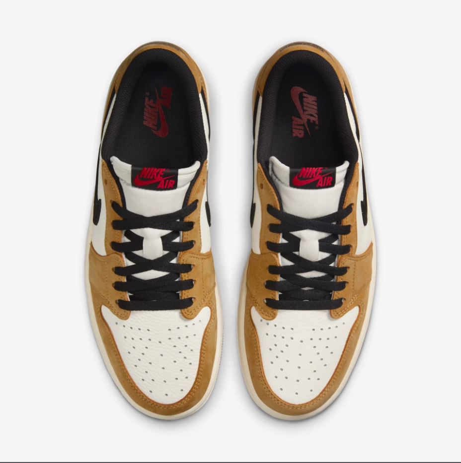 Air Jordan 1 Low OG Sail and Golden Harvest