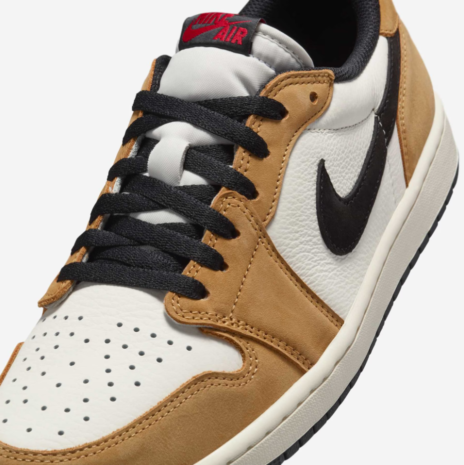 Air Jordan 1 Low OG Sail and Golden Harvest