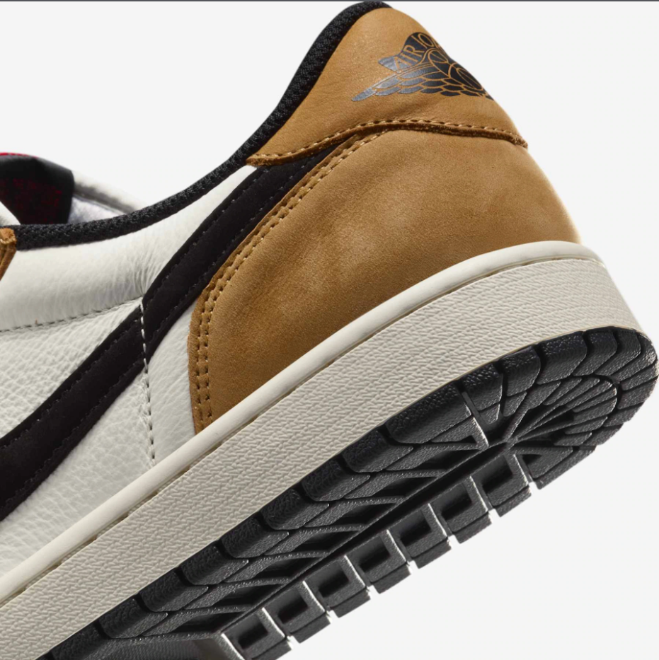 Air Jordan 1 Low OG Sail and Golden Harvest