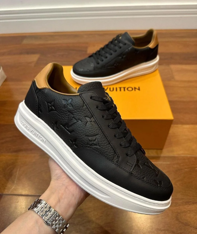 Tenis Beverly Hills Trainer Black White