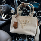 Bolsa Prada Milano Beige