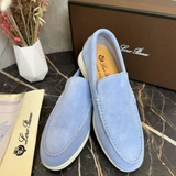 Mocassim Loro Piana Blue