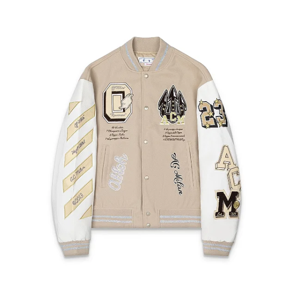 JAQUETA  Off-White Varsity Milan Abloh