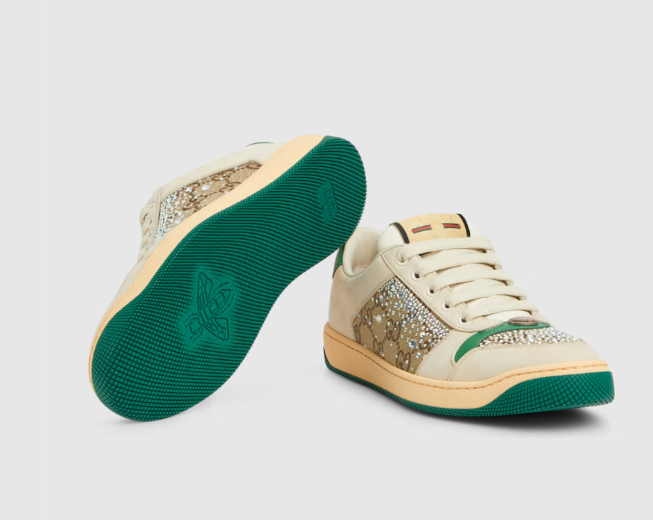 Gucci Screener Classic Crystals (Pronta Entrega) Tam 35