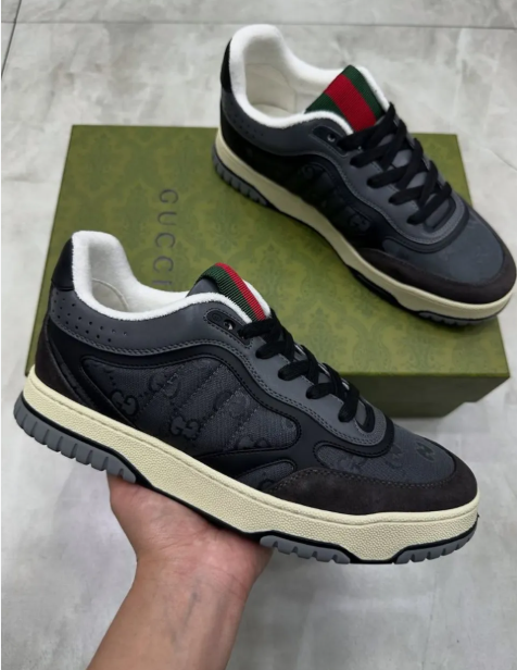 Gucci Re-Web All Black Grey