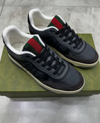 Gucci Re-Web All Black Grey (Pronta Entrega) Tamanho 42