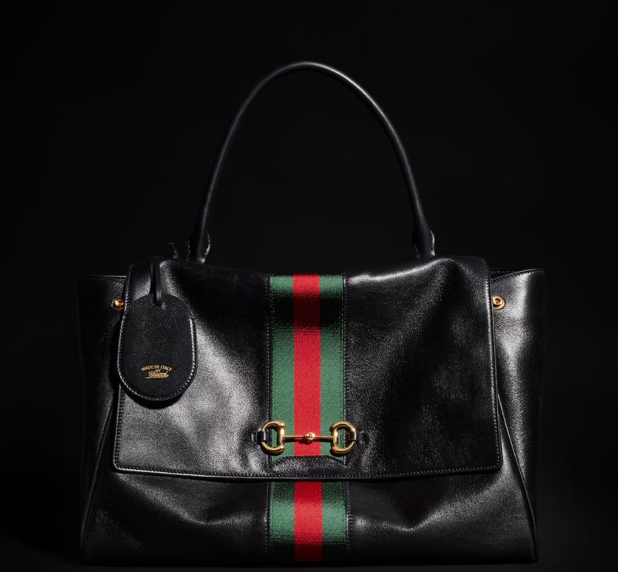 GUCCI Paparazzo medium leather shoulder bag