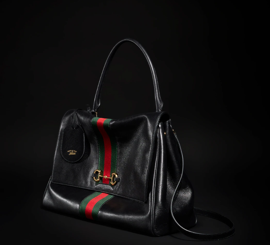 GUCCI Paparazzo medium leather shoulder bag