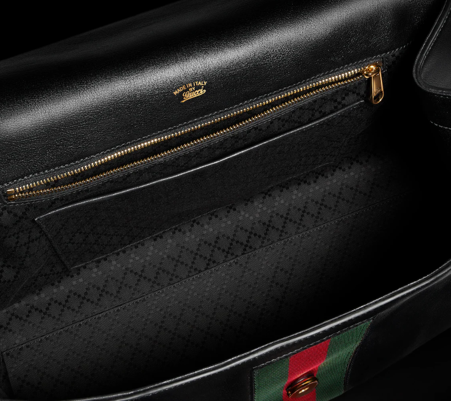 GUCCI Paparazzo medium leather shoulder bag