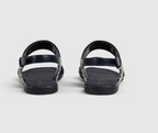 Sandália Gucci Slipper  Beige and blue GG Supreme