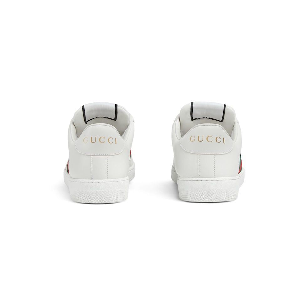 Gucci Screener White Leather Sneakers (Pronta Entrega) Tamanho 41