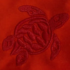 Tam P e G | Short Vilebrequin Acqua Print Vermelho 003 (Pronta Entrega)