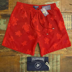 Tam P e G | Short Vilebrequin Acqua Print Vermelho 003 (Pronta Entrega)