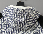 Jaqueta Christian Dior Bomber Oblique Monogram White