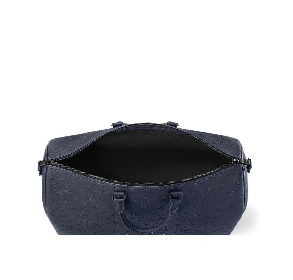 Louis Vuitton Keepall Bandoulière 50 Blue Marine