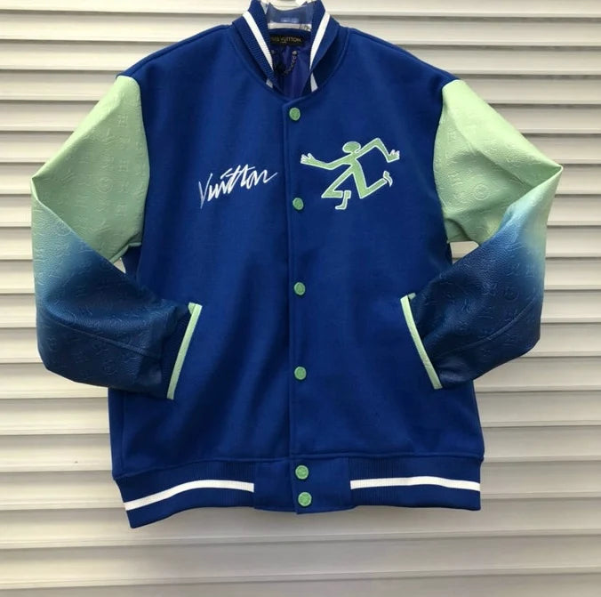 JAQUETA LOUIS VUITTON VARSITY TAURILLON ILLUSION Blue
