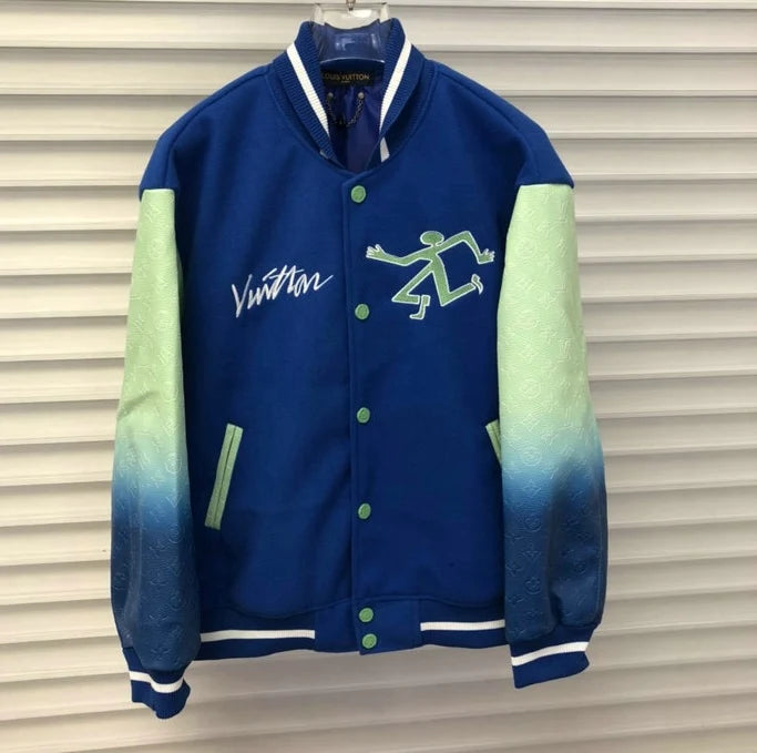 JAQUETA LOUIS VUITTON VARSITY TAURILLON ILLUSION Blue