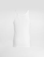 Regata DolceGabbana Ribbed jersey tank top with patch