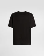 Camiseta DolceGabbana Cotton T-shirt Black Gold Logo