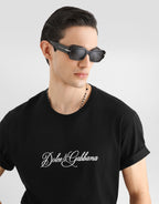 Camiseta DolceGabbana Cotton T-Shirt Classic Signature Black