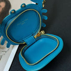 Chaveiro Bag Charm LV Crab Blue