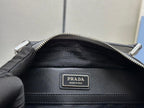 Prada Brique Shoulder Bag Grey