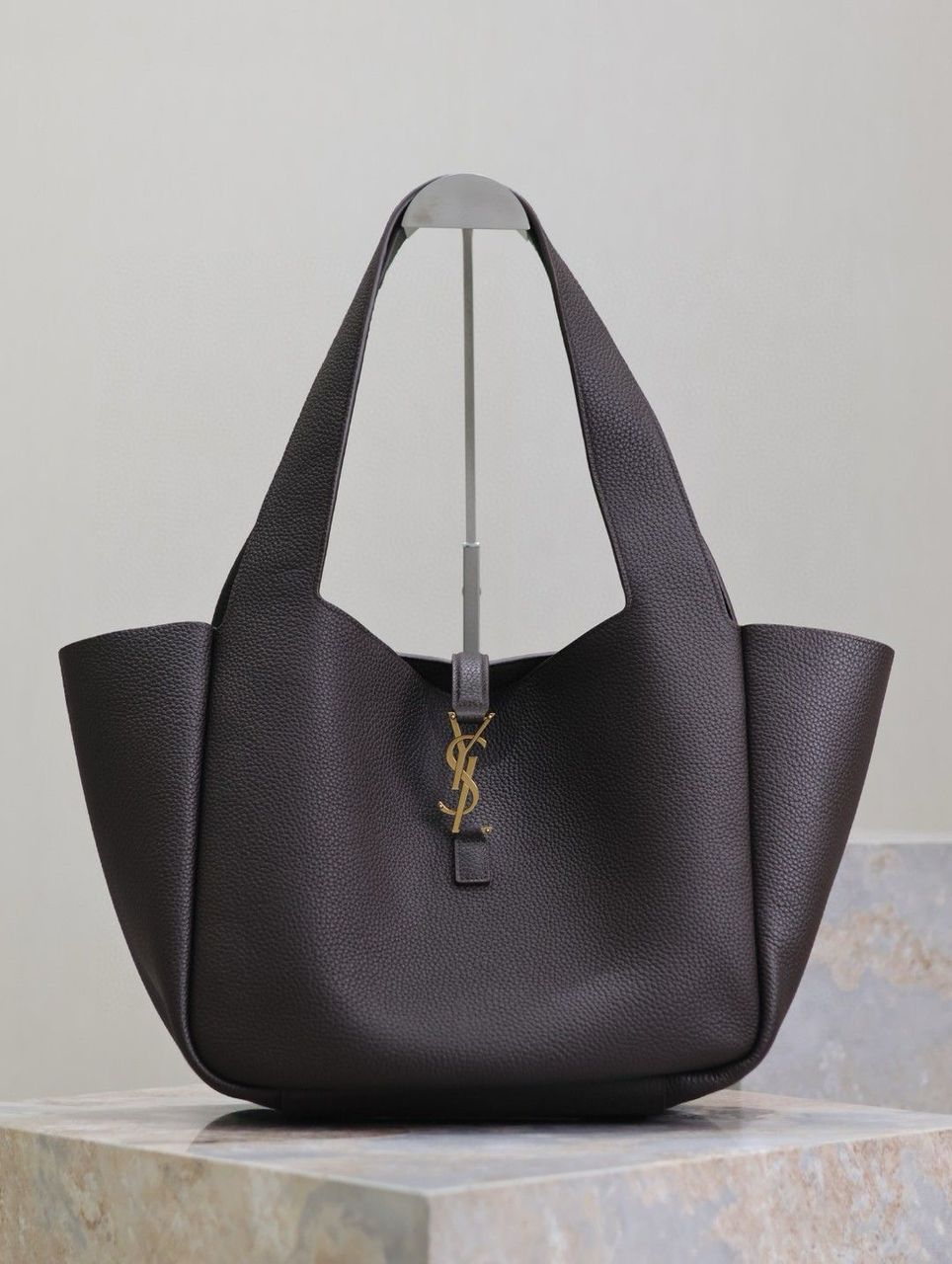 Bolsa Saint Laurent Le 5 à 7 Grained Leather (Pronta Entrega)