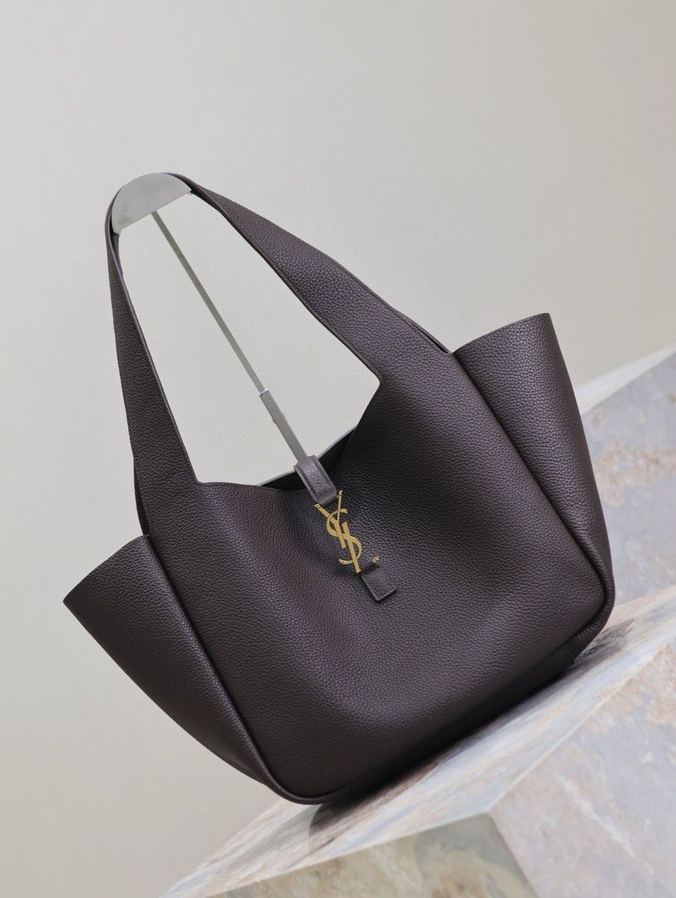 Bolsa Saint Laurent Le 5 à 7 Grained Leather (Pronta Entrega)