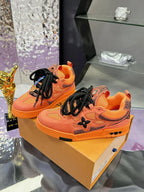 Tênis Louis Vuitton Skate Orange