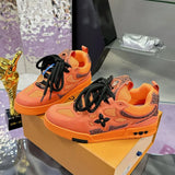 Tênis Louis Vuitton Skate Orange