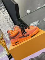 Tênis Louis Vuitton Skate Orange