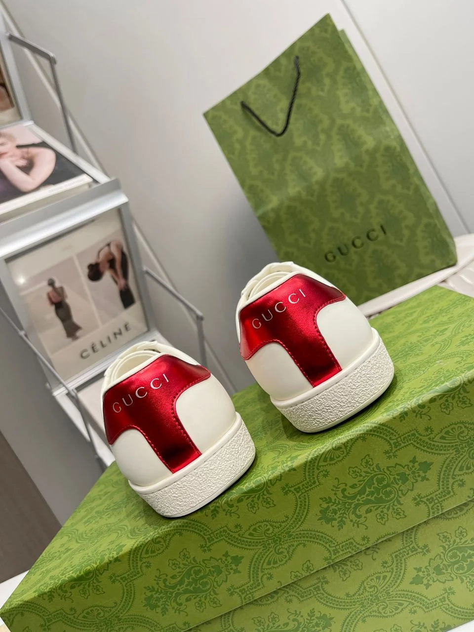 Gucci ACE Classic Red White