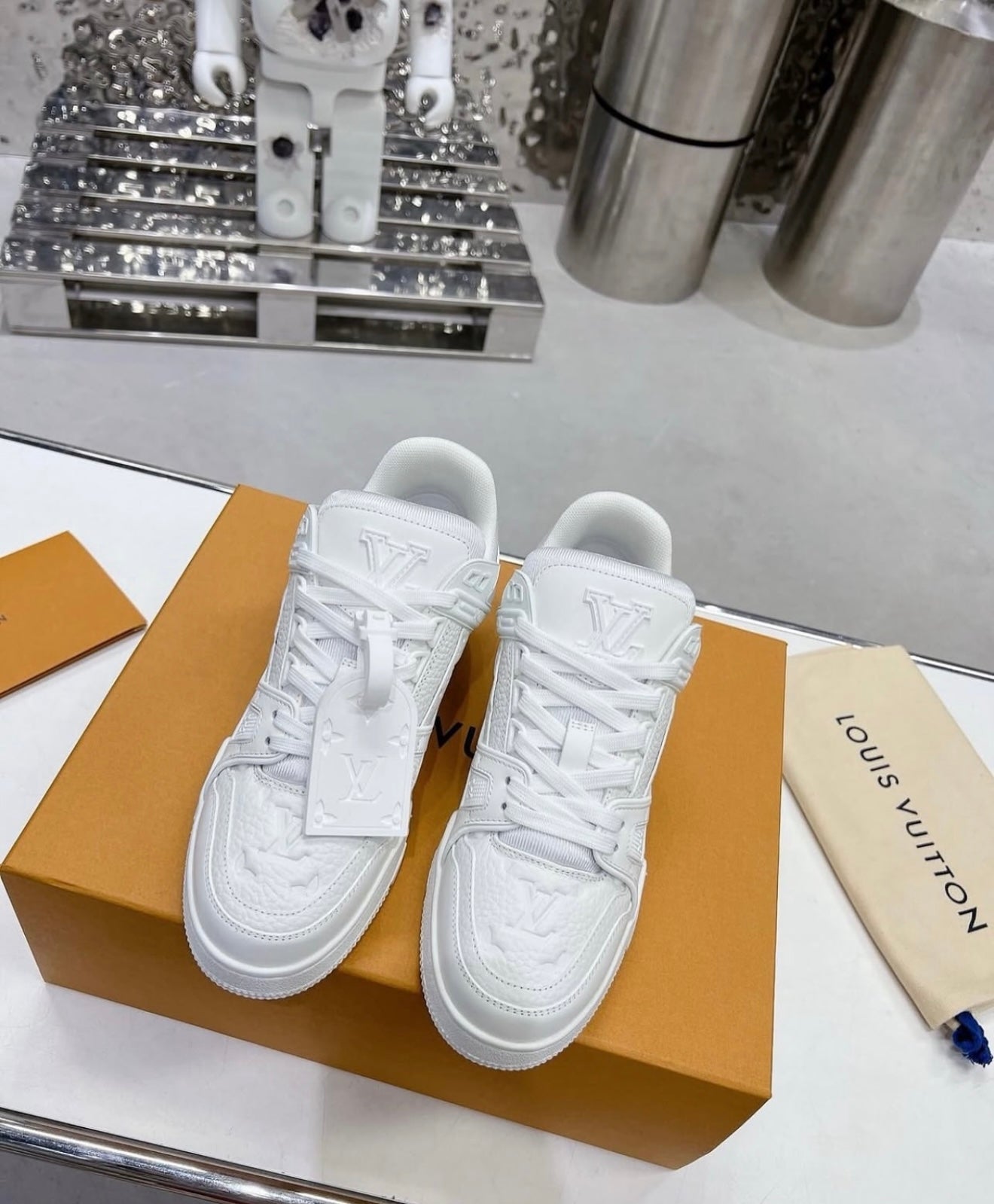Louis Vuitton Trainer White