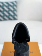 Louis Vuitton LV x Timberland 6-Inch Ankle  All Black Leather Boot