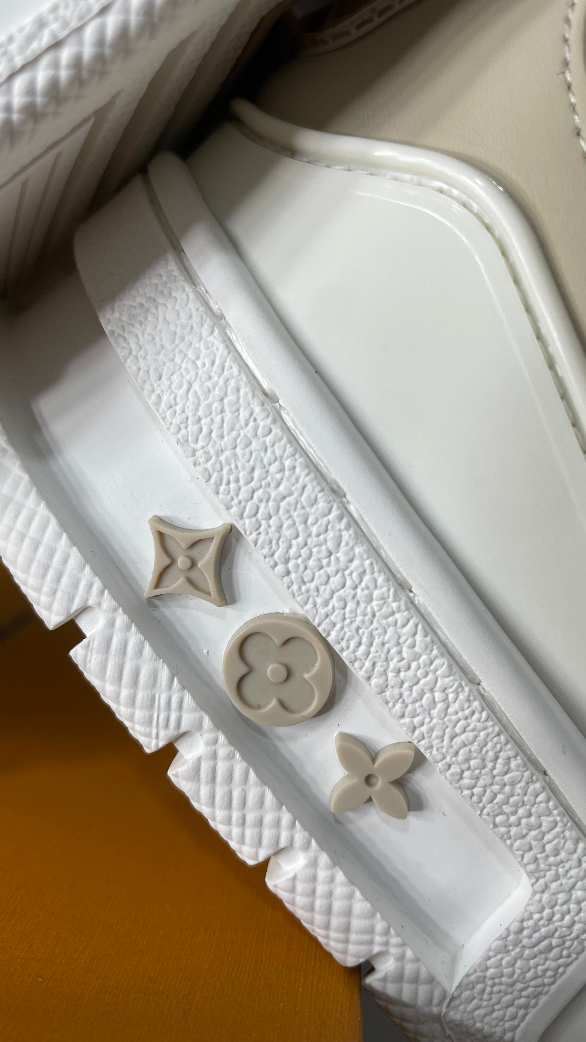 Louis Vuitton LV Skate Sneaker Beige White