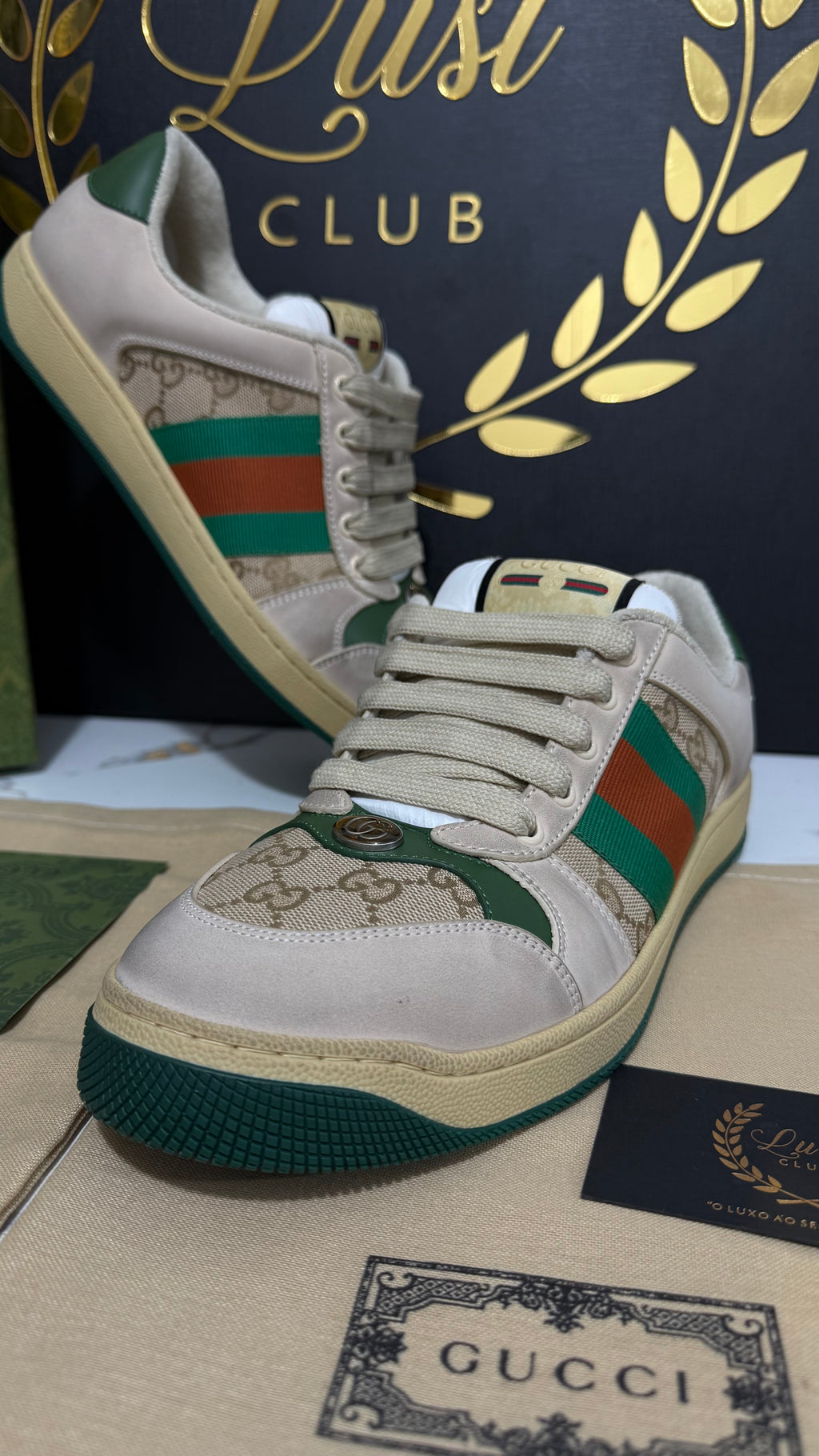 Gucci Screener “Sujinho” (PRONTA ENTREGA). Tamanho 41
