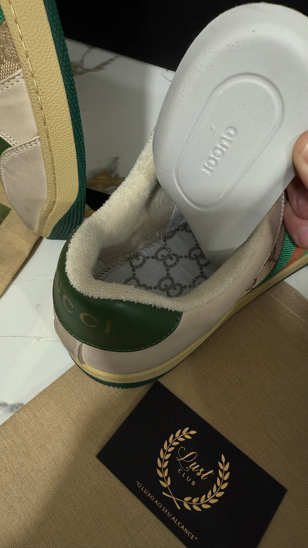 Gucci Screener “Sujinho” (PRONTA ENTREGA). Tamanho 41